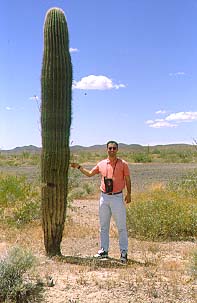 il Dona e un saguaro (il Dona è quello a destra...)